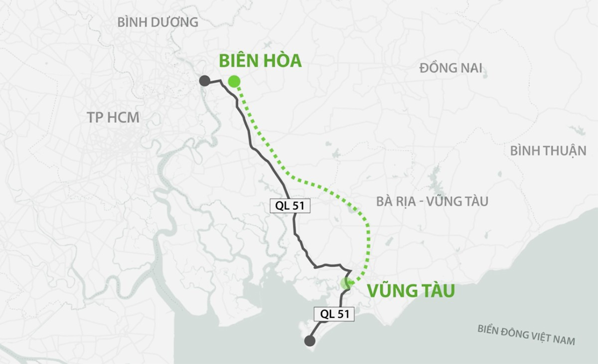 Xem xét bồi thường theo tình trạng đất : Cao tốc Biên Hòa-Vũng Tàu